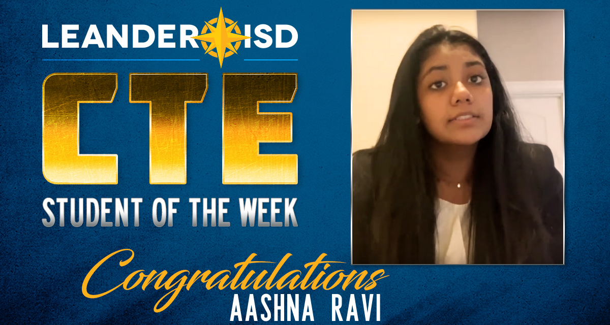 CTE Student of the week: April 7, 2020