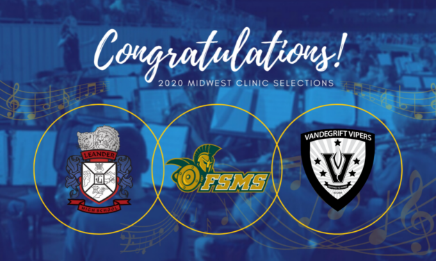LISD Bands Make History in 2020 Midwest Clinic Selections