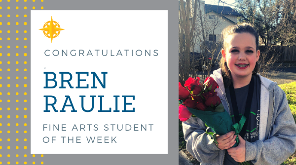 Fine Arts Student of the Week: May 15, 2020