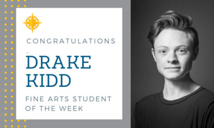 Fine Arts Student of the Week: May 20, 2020
