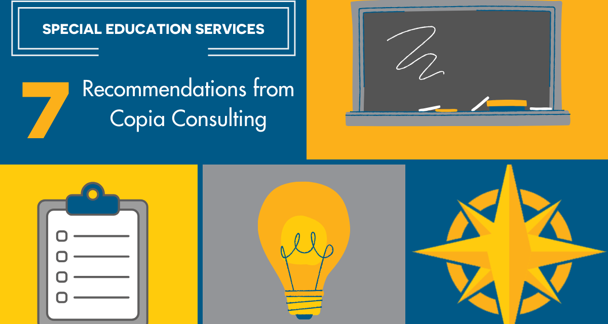Copia Report Released with Special Education Services Recommendations