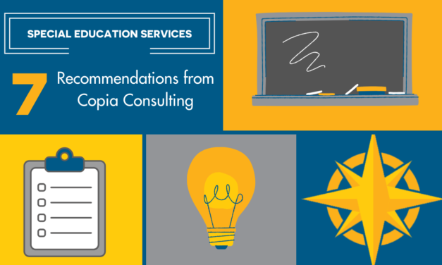 Copia Report Released with Special Education Services Recommendations
