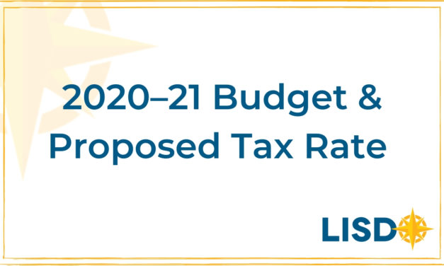 Public Hearing on 2020–21 Budget & Proposed Tax Rate
