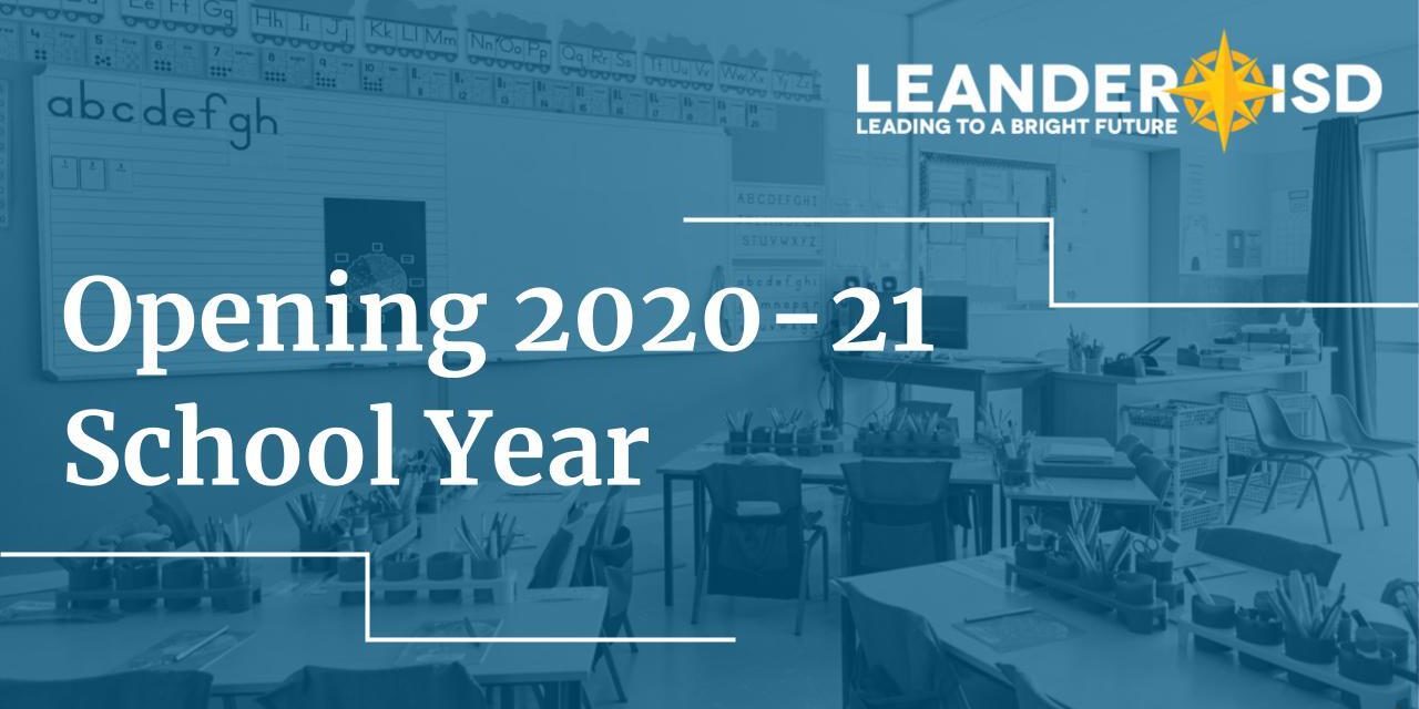 Opening 2020-21 School Year