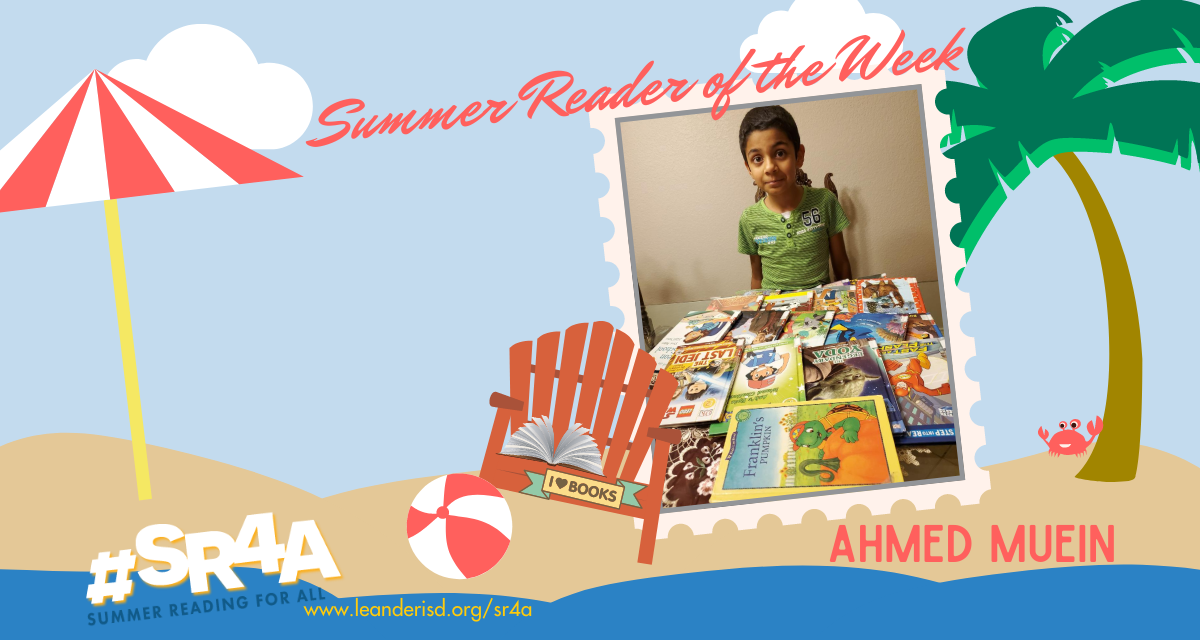 Summer Reader of the Week: July 29, 2020