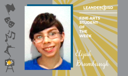 Fine Arts Student of the Week: Oct. 30, 2020