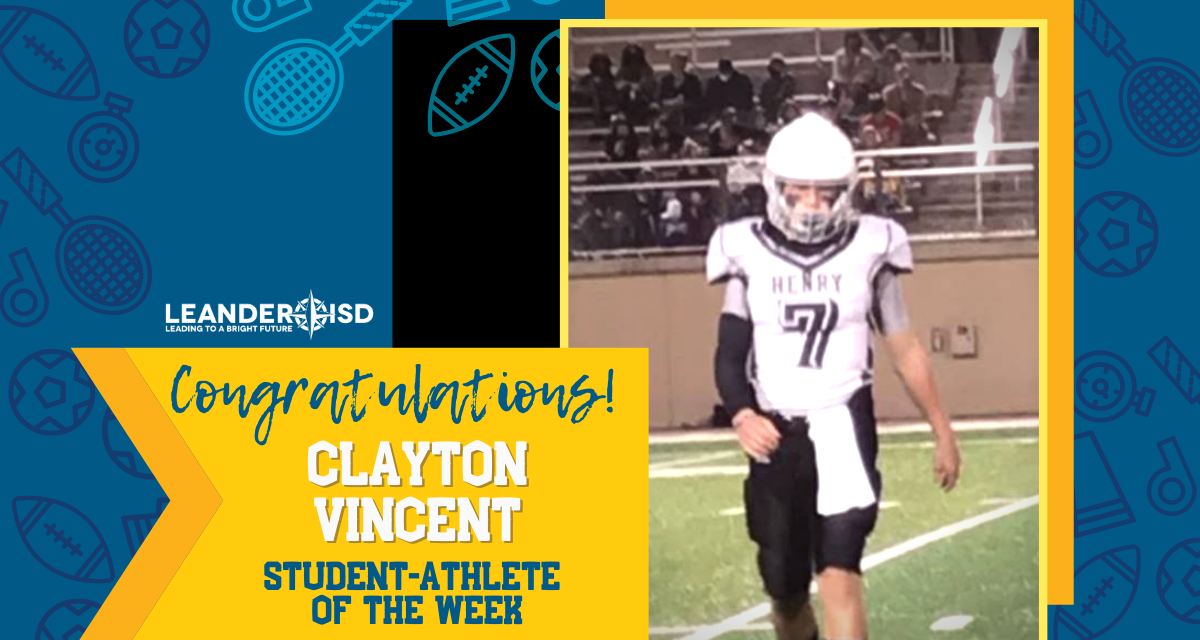 Student-Athlete of the Week: Dec. 14, 2020