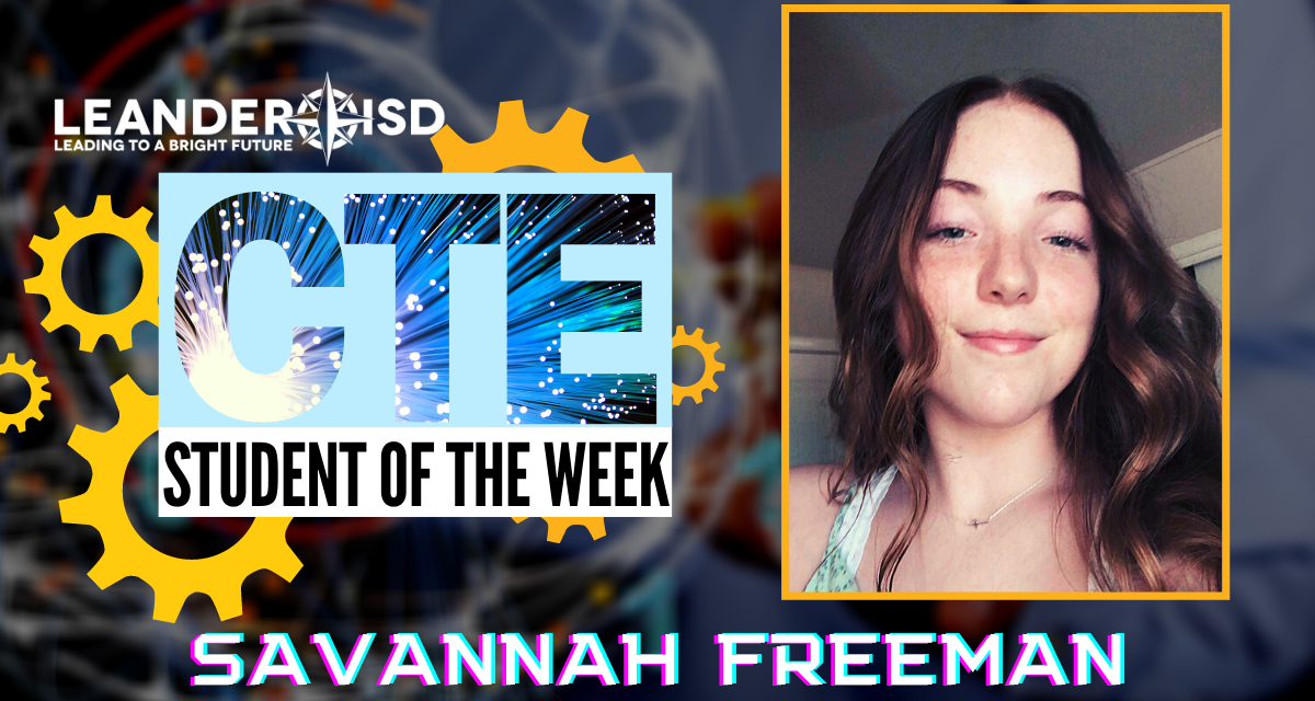 CTE Student of the Week: Jan. 5, 2020