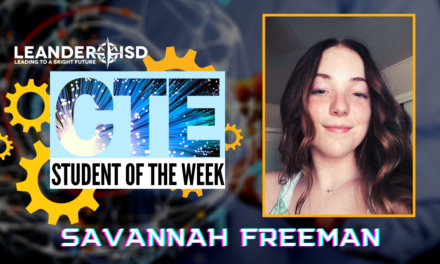 CTE Student of the Week: Jan. 5, 2020
