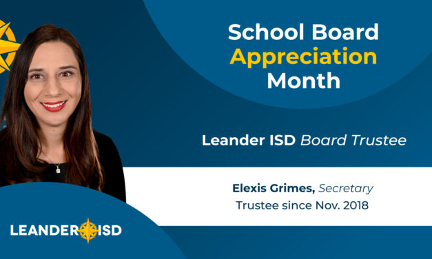 Trustee Grimes gives heart, support on school board