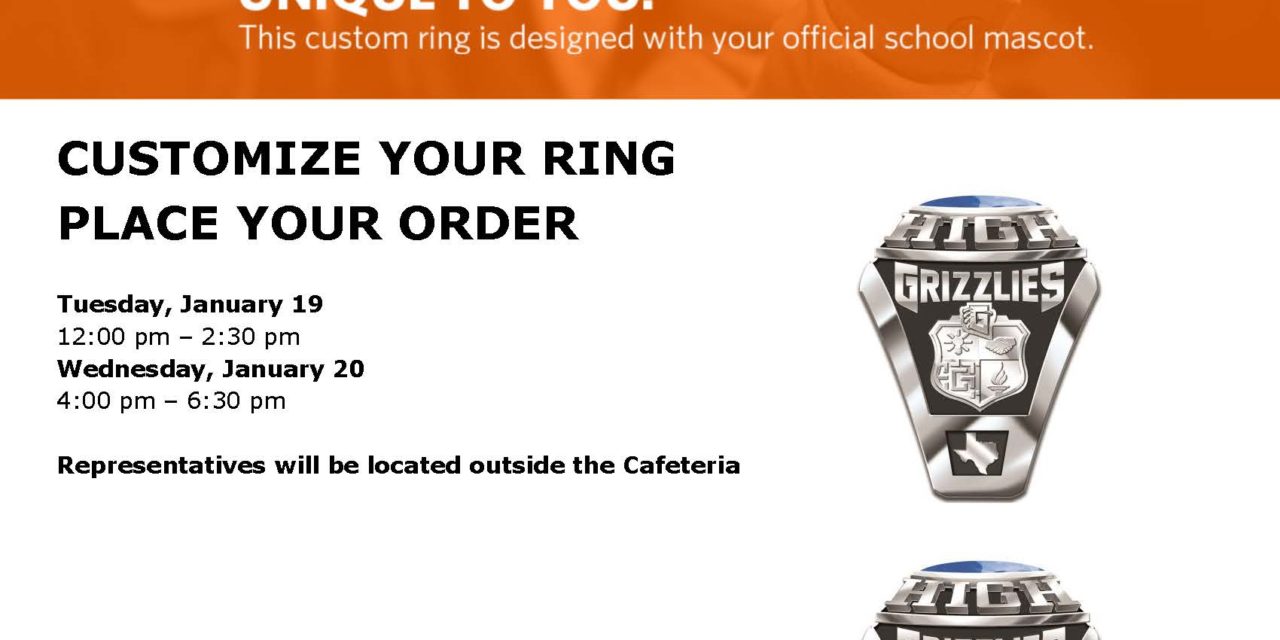 Class Ring Ordering