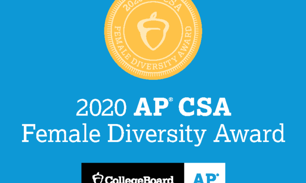 Vista Ridge High School Earns Dual AP® Computer Science Female Diversity Award