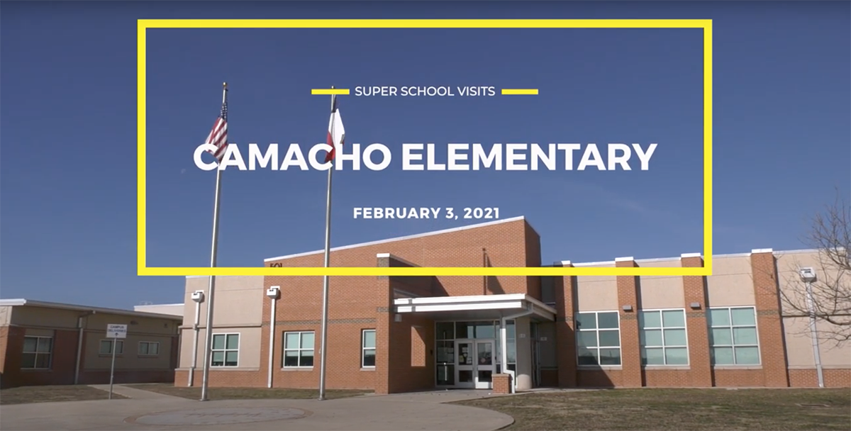 Super School Visit Camacho Elementary Leander ISD News