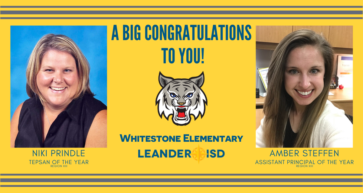 Leaders of Whitestone Elementary Recognized for Commitment to Excellence