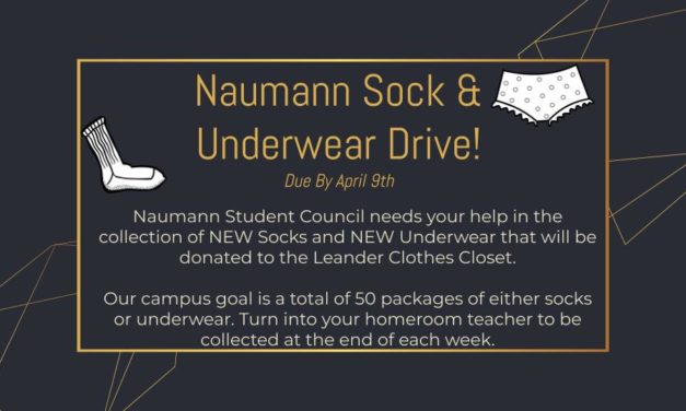 Student Council Sock and Underwear Drive