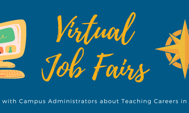 Virtual Job Fairs Scheduled for Elementary and Secondary Teaching Positions