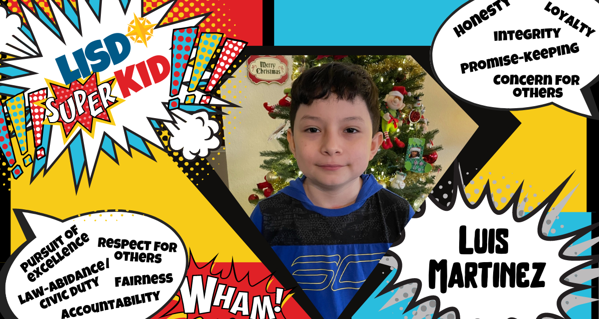 LISD Super Kid: April 8, 2021
