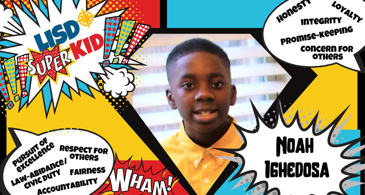 LISD Super Kid: April 15, 2021