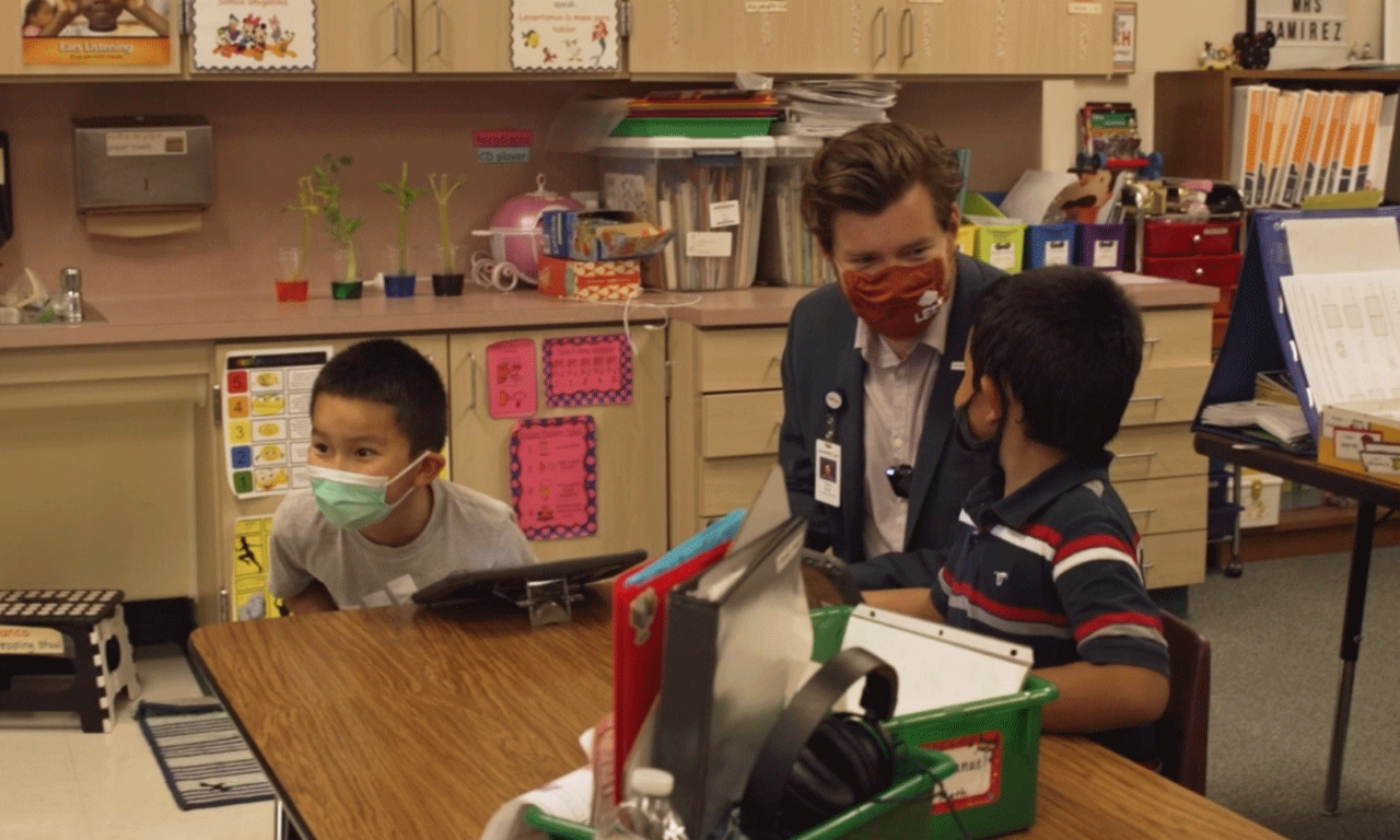 Super School Visit Bagdad Elementary Leander ISD News