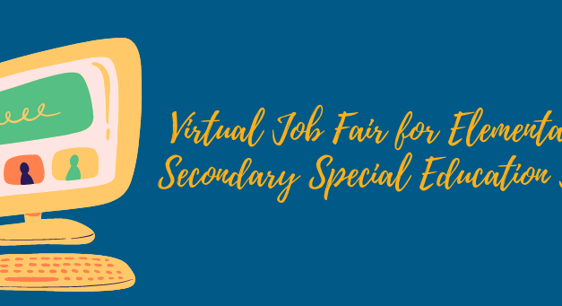 Special Education Virtual Job Fair, June 3