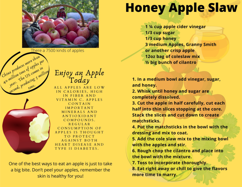honey apple slaw recipe