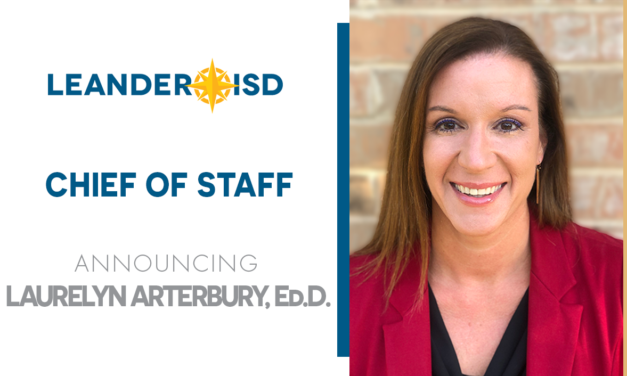 #1LISD Area Superintendent Arterbury Rises to Chief of Staff
