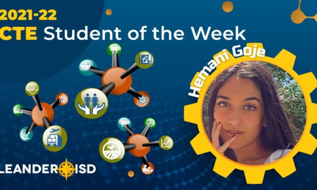 CTE Student of the Week: Sept. 7, 2021
