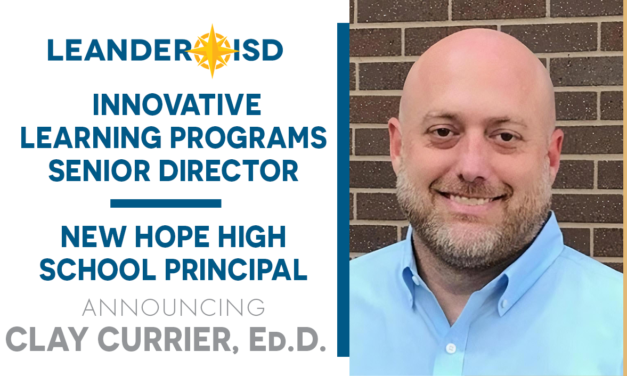 LISD Selects Innovative Leader to Guide New Hope High School