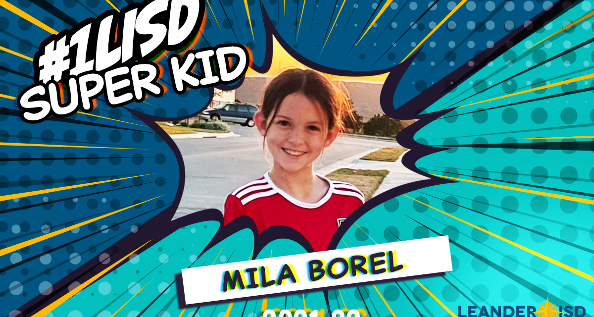 #1LISD Super Kid: Sept. 9, 2021