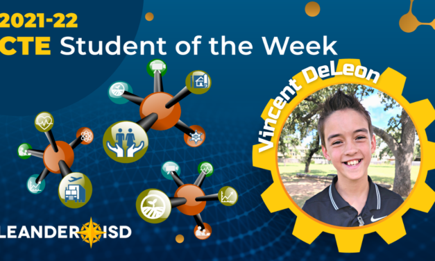CTE Student of the Week: Sept. 21, 2021