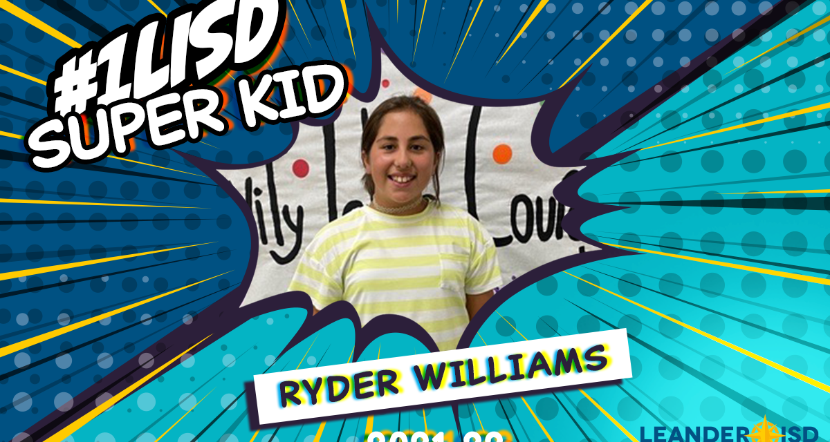 #1LISD Super Kid: Sept. 23, 2021