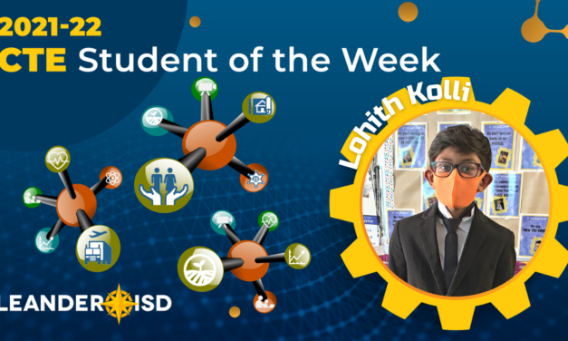 CTE Student of the Week: Sept. 28, 2021