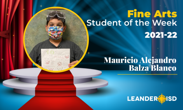 Fine Arts Student of the Week: Oct. 1, 2021