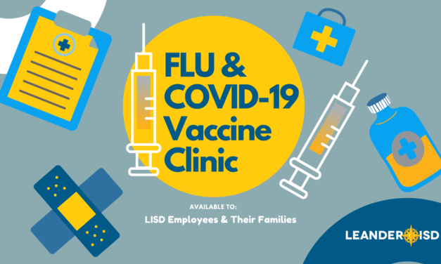 Flu & COVID-19 vaccine clinics available to LISD staff & their families