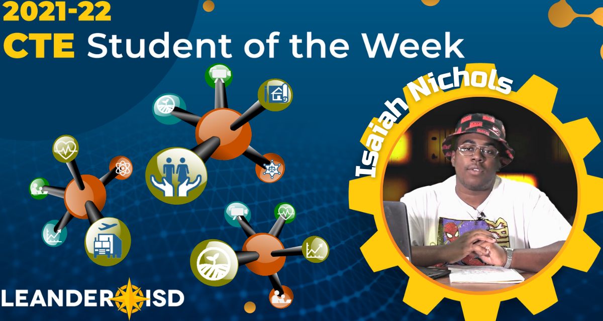 CTE Student of the Week: Oct. 12, 2021
