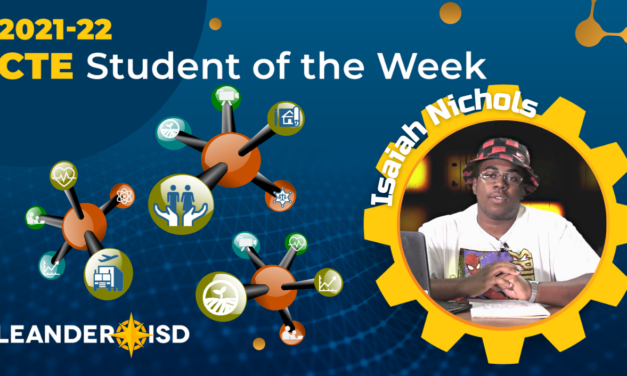 CTE Student of the Week: Oct. 12, 2021