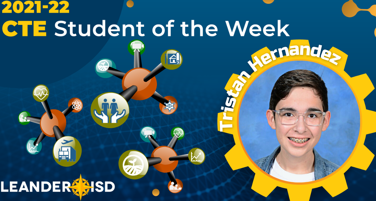 CTE Student of the Week: Oct. 19, 2021