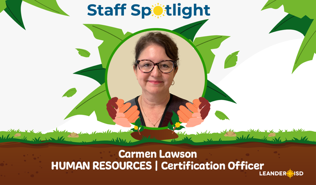 Staff Spotlight Carmen Lawson