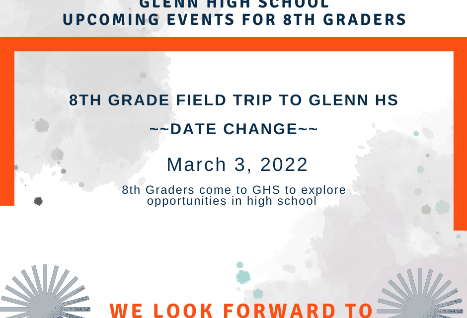 Events for 8th graders