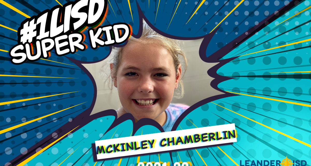 #1LISD Super Kid: Oct. 5, 2021