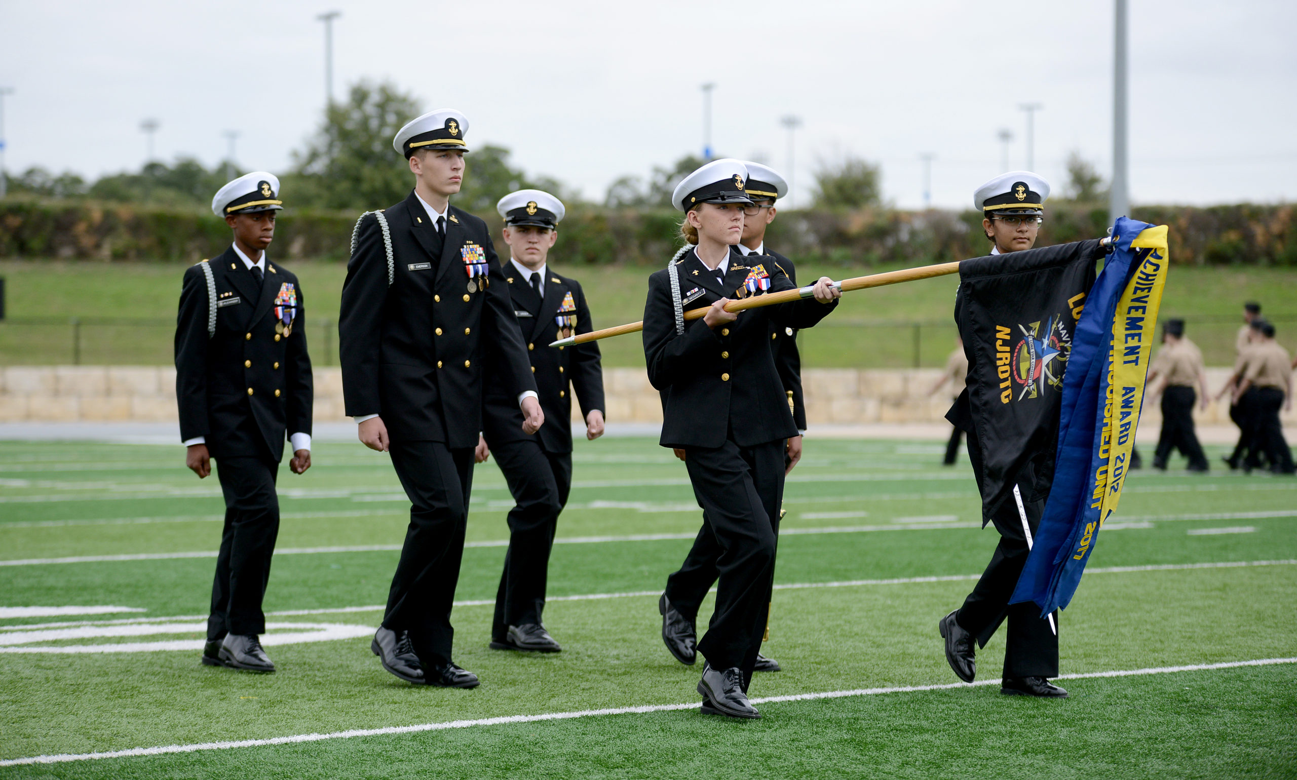 Lone Star Navy JROTC Cadets Complete Annual Military Inspection Leander ISD News