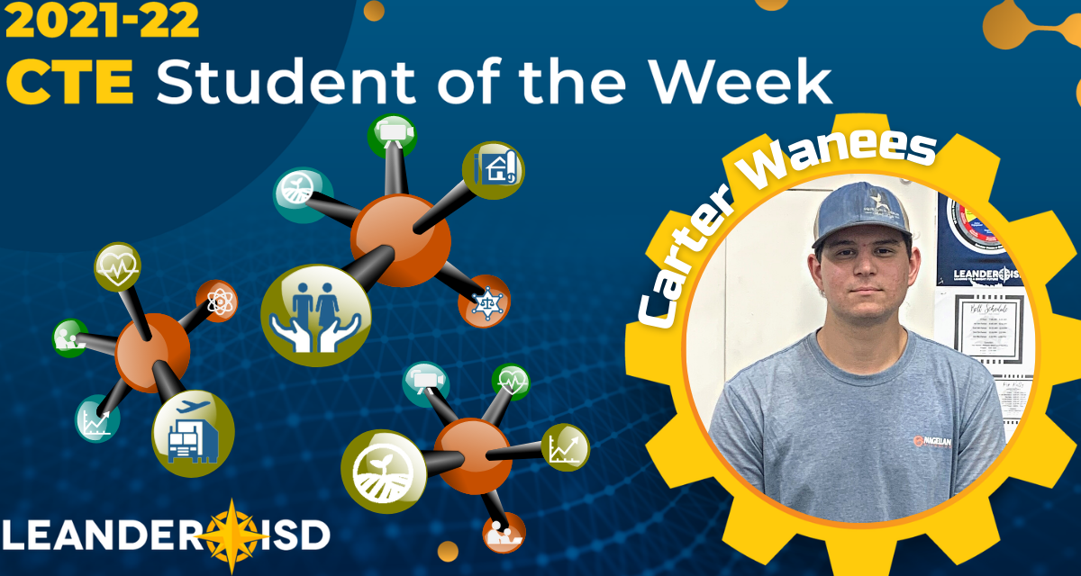 CTE Student of the Week: Nov. 16, 2021