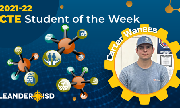 CTE Student of the Week: Nov. 16, 2021