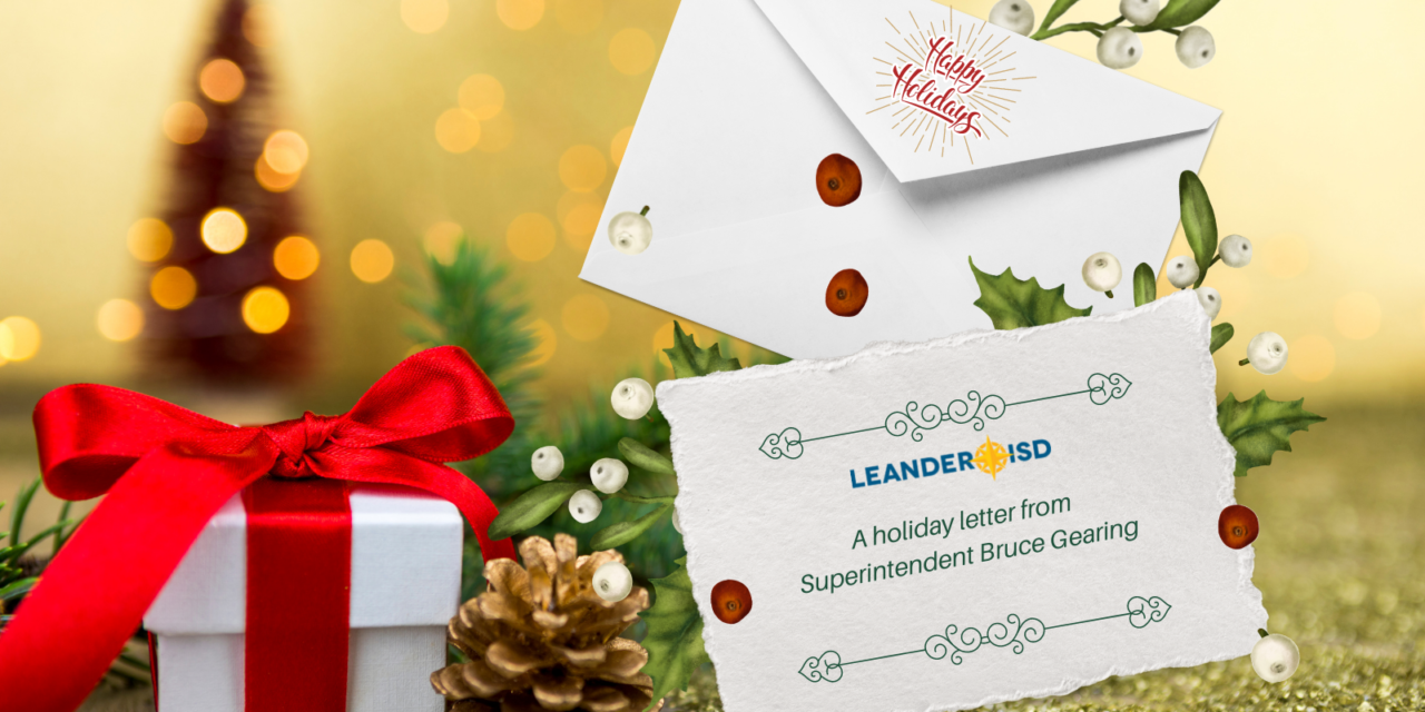 A Holiday letter just for you, #1LISD
