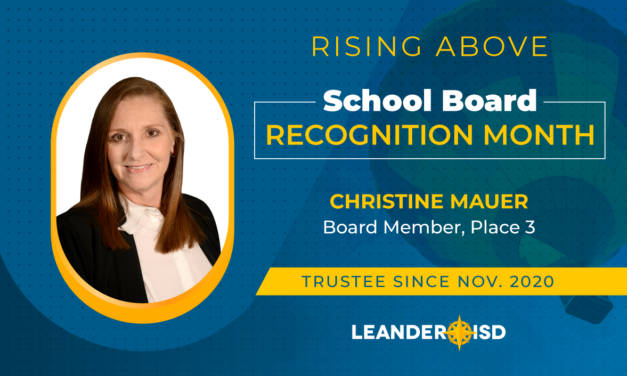 It All Adds Up! Results and Teamwork Help Trustee Christine Mauer Make the Grade