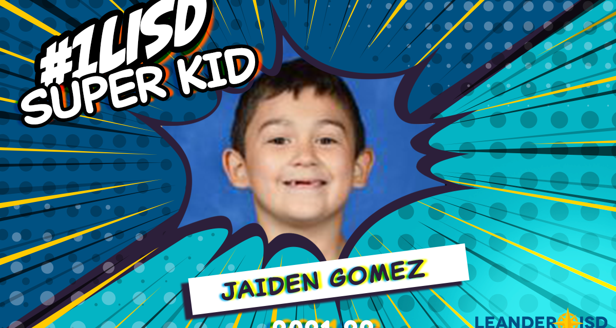 #1LISD Super Kid: Jan. 19, 2022