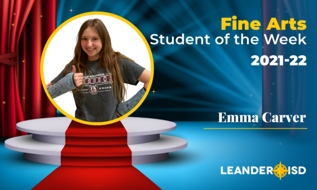 Fine Arts Student of the Week: Jan. 28, 2022