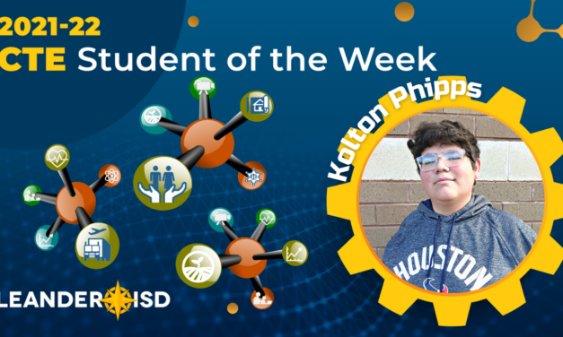 CTE Student of the Week: Feb. 1, 2022