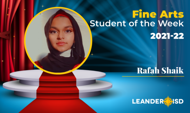 Fine Arts Student of the Week: Feb. 11, 2022