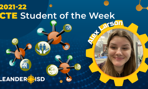 CTE Student of the Week: Feb. 15, 2022